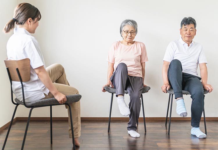 チェアーセラピーヨガ指導士のイメージ写真